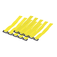 Picture of Logilink čičak trakice za vezivanje kablova 300x20mm, 10kom, žuta