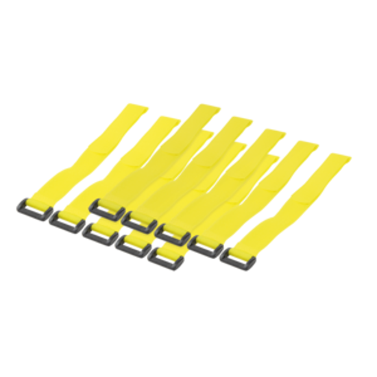 Picture of Logilink čičak trakice za vezivanje kablova 300x20mm, 10kom, žuta