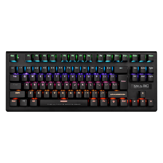 Picture of ARMAGGEDDON Psychfalcon MKA-3C Mechanical Gaming Multicolor Backlight