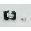 Picture of Secomp Value Keyst. Jack, UTP, RJ45, Cat6, 180°, toolless, white