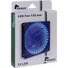 Picture of InterTech Fan Argus L-12025 BL, 120mm LED, Blue