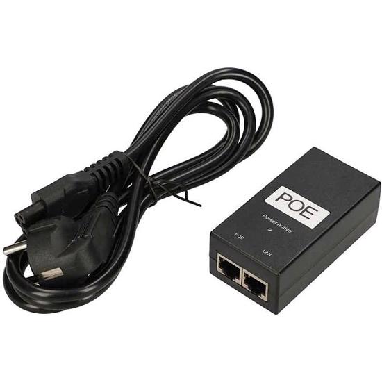 Picture of Extralink POE-48-24W-G 48V 24W 0.5A Gbit Power Adapter with AC Cable