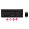 Picture of Cherry DC-2000 tastatura+miš, USB, crna