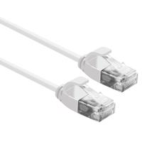 Picture of ROLINE UTP Bakar PatchCord SLIM Cat6A LSOH white  3.0m