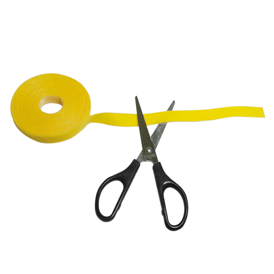 Picture of Logilink čičak traka, 4m, 16mm, žuta