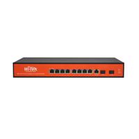 Picture of Wi-Tek WI-PMS310GF-UPS+ 8GE+2SFP Ports 24V-48V Mixed L2 Managed UPS No-Break PoE Switch with  8-Port PoE