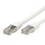 Picture of Secomp Value S/FTP (PiMF) PatchCord Cat6/Cl.E white 0.5m