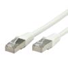 Picture of Secomp Value S/FTP (PiMF) PatchCord Cat6/Cl.E white 5.0m