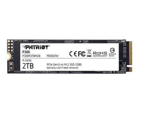 Picture of Patriot SSD P300 M.2 PCIe Gen 3 x4 128GB P300P128GM28