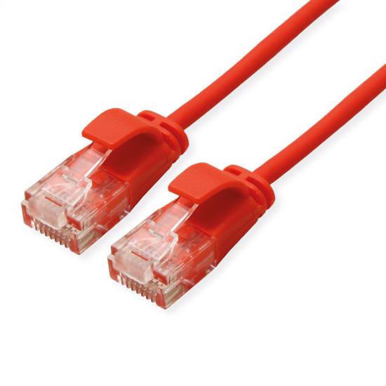 Picture of Secomp Roline UTP Data Center PatchCord Slim Cat6a LSOH red 0.5m