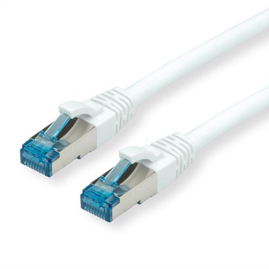 Picture of Secomp Value SFTP (PiMF) Patchcord Cat6A/Cl.EA, white, 0.3m