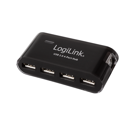 Picture of LogiLink USB 2.0 HUB, 4-Port, crni sa napajanjem