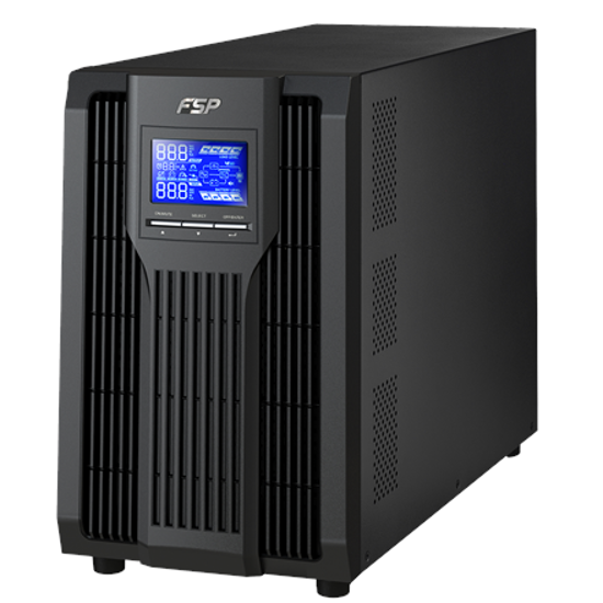 Picture of FSP UPS CH-1101TS (PPF8001300), 1.0kVA, 900W, Standard, Online, Tower, Standard Backup, Šuko
