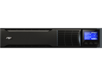 Picture of FSP UPS CH-1101RS / Champ 1K RM (PPF9001404), 1000VA/900W, Online, IEC*6, CE, W/CSB 12V9AH*2, W/USB port & cable, LCD, Intel. SLot, Rack STD