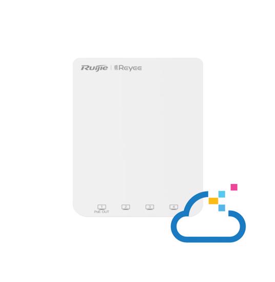 Picture of Reyee Wall-mounted Access Point RG-RAP1200(P) AC1300 Wi-Fi 5 Dual-Band Gigabit Indoor