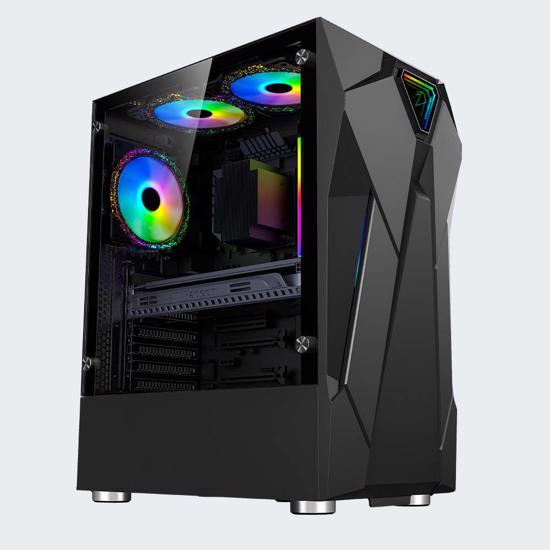 Picture of Armaggeddon TRON HOLO 5 ATX Black