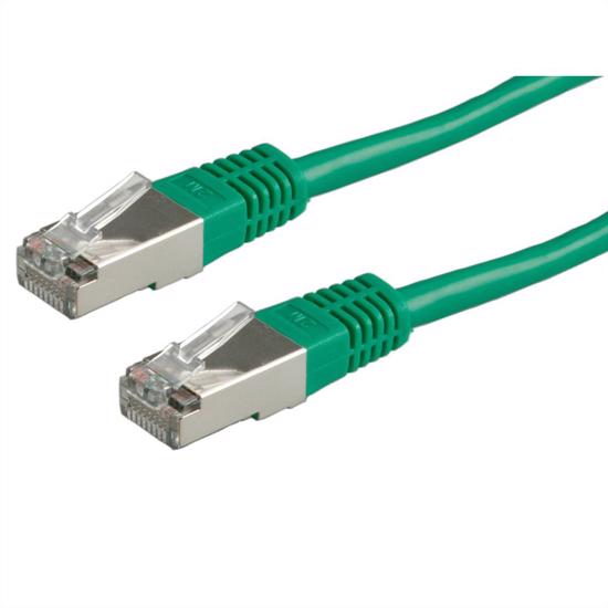 Picture of Secomp Value SFTP (PiMF) PatchCord Cat6/Cl.E, zeleni, 0.5m