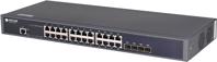 Picture of BDCOM S2900-24T4X-2AC , switch 24 x Gigabit RJ45, 4 x 10G SFP+ L3-lite