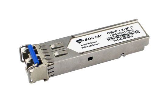 Picture of BDCOM GSFP-LX-20-D, 1GE SFP 1310 nm, 20km, LC, DDM, SM