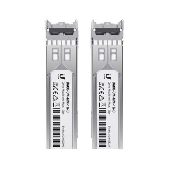 Picture of Ubiquiti SFP modul, 1.25Gps, MM, duplex LC, 550m, UACC-OM-MM-1G-D-2