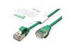 Picture of Secomp Roline GREEN U/FTP Data Center PatchCord 6A Slim LSOH zeleni 0.3m
