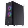 Picture of Xigmatek Hero II Air 3F crno kućište, ATX, USB 3.0x1 & USB 2.0x2, 3 ventilatora ( 2 napred ,1 nazad )