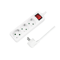 Picture of Logilink produžni kabl 3 mesta, prekidač, 1.5m, beli