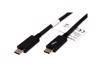 Picture of ROLINE Thunderbolt™ 3 Cable 20GBit/s 5A M/M crna 2 m
