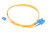 Picture of Extralink Patchcord SC/UPC-LC/UPC, SM, G652D, Duplex, 3.0mm 1.0m