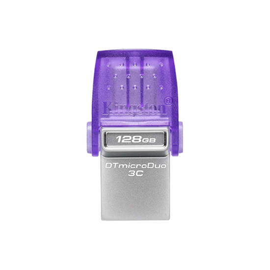 Picture of 128GB Kingston DataTraveler MicroDuo 3C USB-A USB-C 3.2