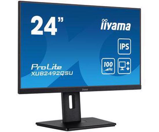 Picture of IIYAMA 23.8" XUB2492QSU-B1 2560x1440 100Hz, 0.5ms, USB Hub