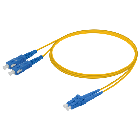 Picture of LanPlus Patchcord SC/UPC-LC/UPC, SM G.657.A1, Duplex, 3.0mm 1.0m