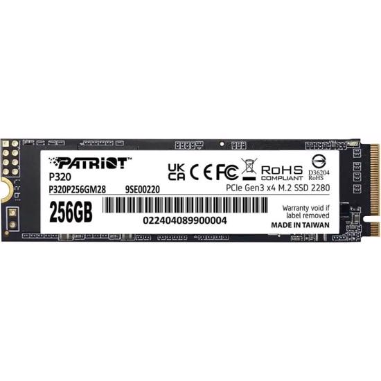 Picture of SSD M.2 NVMe 256GB Patriot P320 2200MBs/1200MBs P320P256GM28