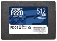Picture of SSD 2.5" SATA 3 512GB Patriot P220 550MBs/500MBs P220S512G25