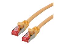 Picture of Secomp Roline S/FTP (PiMF) PatchCord Cat6A/CompLv, LSOH, žuta, 1.0m