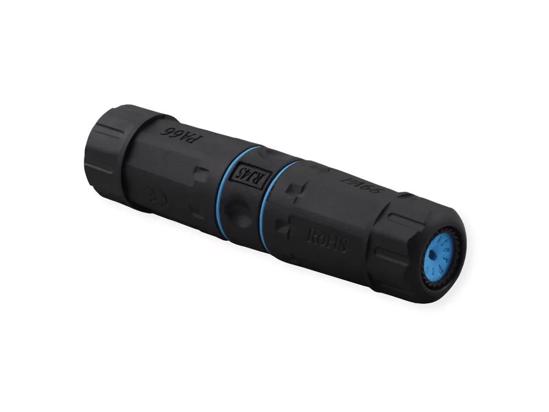 Picture of Secomp Value RJ45 Modular Coupler Cat.6A/Cl.EA, STP, Dust/Waterproof, crna